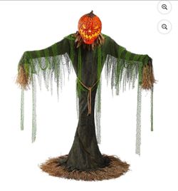 Halloween Pumpkin Scarecrow Decoration