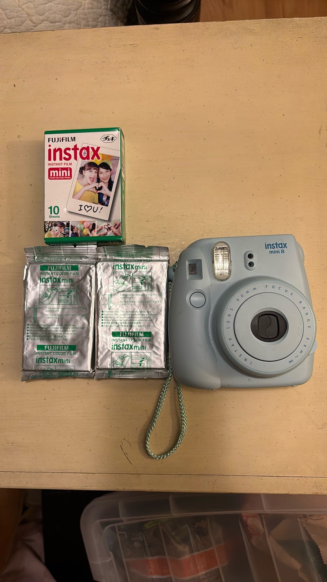 Instax Mini 8 ~ 3 Extra Polaroid Packs