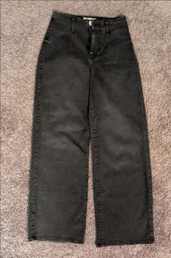 High-Rise Wide Leg Jeans