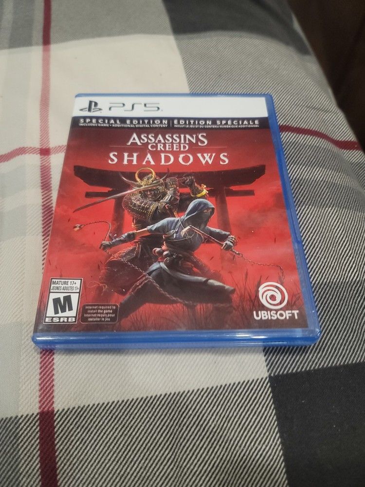 PLAYSTATION 5 ASSASSINS CREED SHADOWS