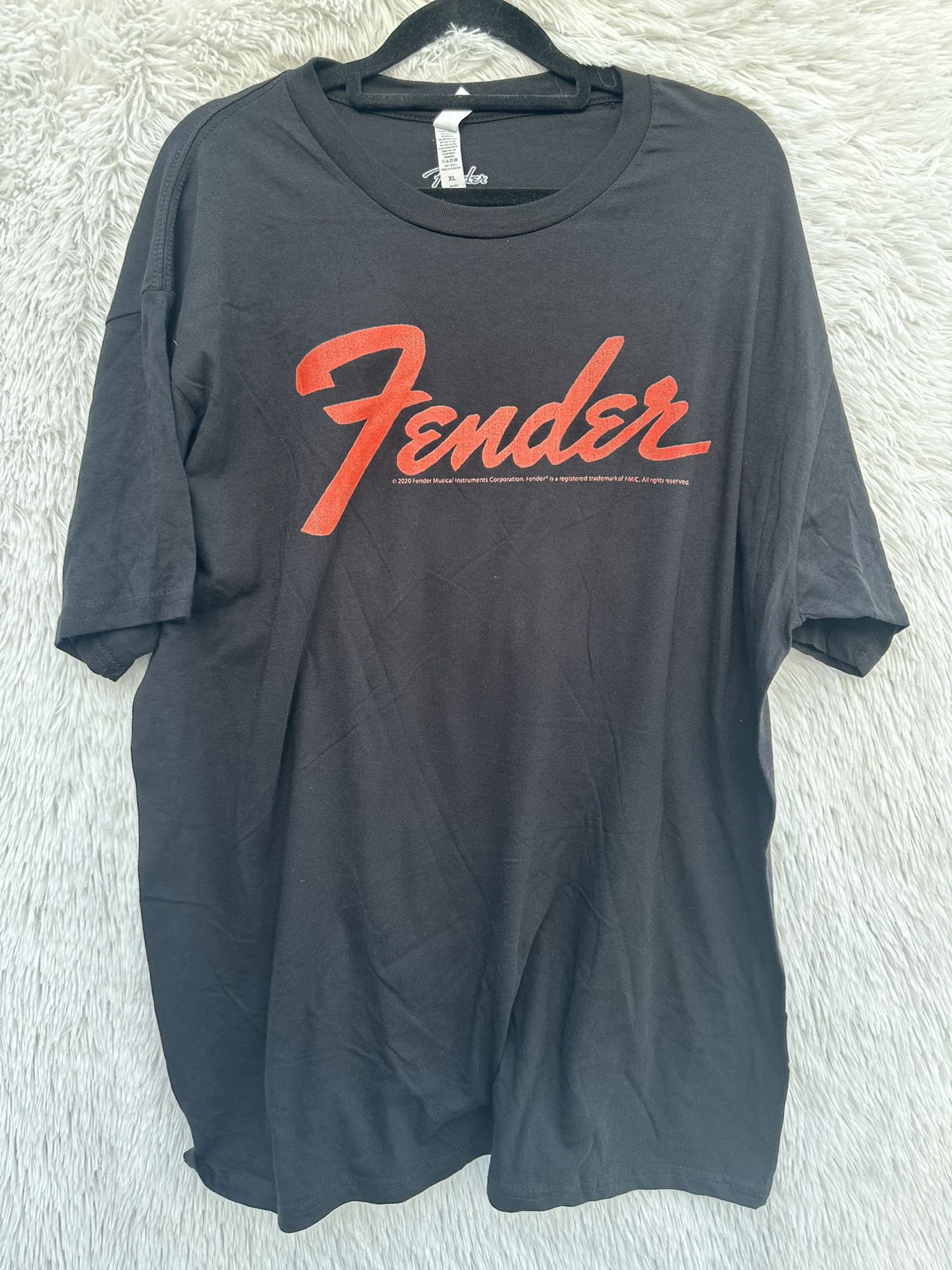 New Men Fender Shirt Sleeve Shirt Size XL