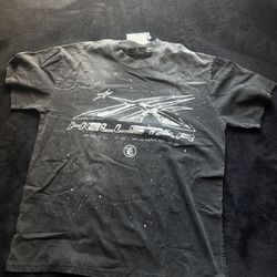 Hellstar Shirt Grey And White 
