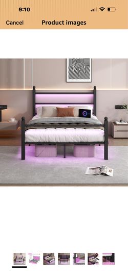 Queen bed frame