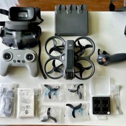 Dji Avata 2 Set FPV Controller 3 & Motion 3 & Goggles 3 With Extras & Accessories