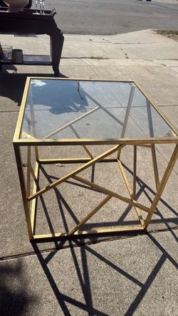Glass table