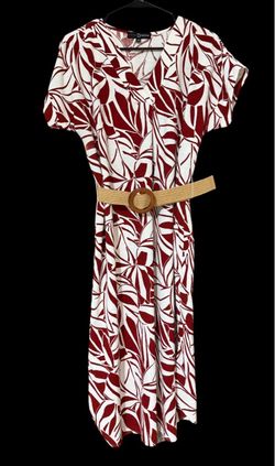 Fred David Belted Midi Dress