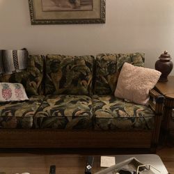 Tropical Sleeper Sofa - Must go today will take lowest price pick up only