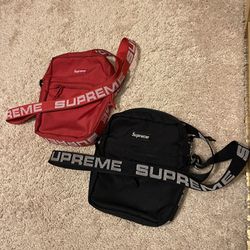 18SS Supreme shoulder Bag 
