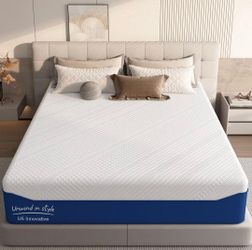 New 💙 2 Piece Set 6" Mattress Gel Memory Foam In The Box Seal...