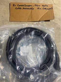 Lot of 5 - CommScope Fiber Optic Cable Assembly 25M