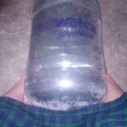 Clearwater 5 Gallon Refillable Plastic Jug W/Handle