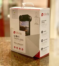 Ollo clip fisheye and wide lens clip for iPhone 6 & 6S regular and Plus