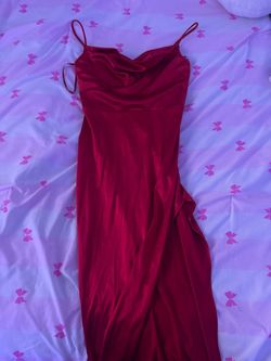 Red Windsor dress
