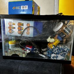 turtle/reptile tank + accessories ( WANT GONE ASAP!) 