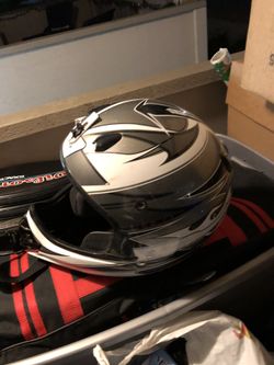Dirtbike helmet