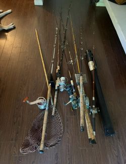 Fishing poles