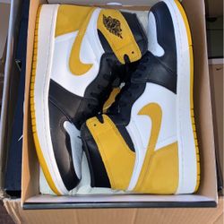 Jordan 1 High Yellow Ochre Size 10