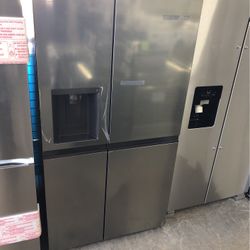 LG Fridge Side B side