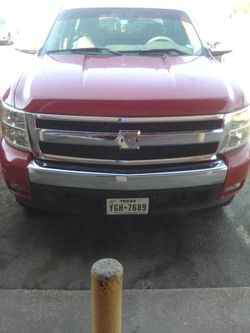 Chevrolet Silverado Pickup Truck Red