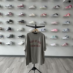 Brand New Fear of God Essentials Jersey Crewneck Tee