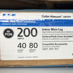 Eaton BR 200 Amp 80-Circuit Indoor Main Lug Plug-On Neutral Load Center