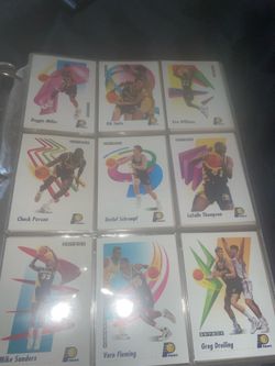 Binder of skybox basketball cards make an offer!
