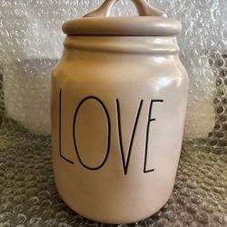 Rae Dunn Love Baby Canister