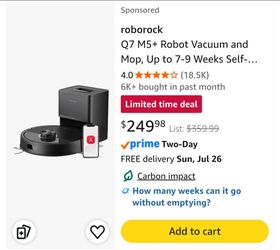 Roomba vac