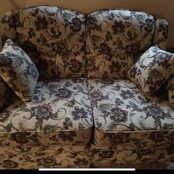 Love Seat With Matching Chair