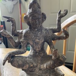 Subject: Vasudhara, the Buddhist goddess of wealth, prosperity, and abundance