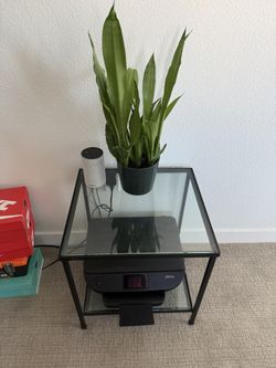 Wrought Iron Side Table