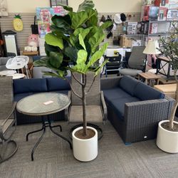 Faux Fiddle Leaf Fig Tree