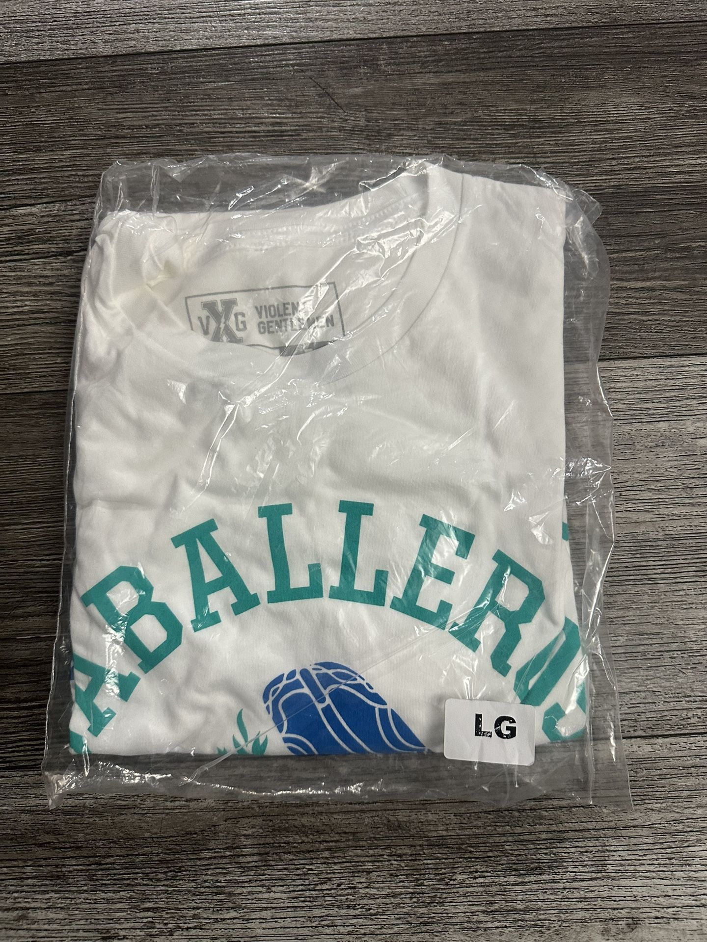 Men’s Violent Gentlemen Caballeros Violentos Shirt White Large