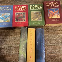 Harry Potter British And American Editions 