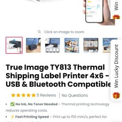 Bluetooth Label Printer