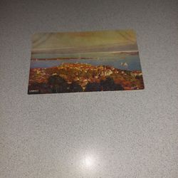 VINTAGE CANNES UNUSED POSTCARD 