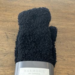 New Capezio Harmonie "Pamper" Fuzzy Legwarmers - 24" Black
