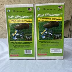 (2 Pack) Wire-Tek Mole Eliminator Made In USA Priced For Both 2 X $60