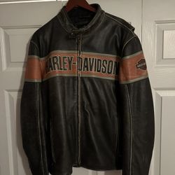Harley Davidson. Leather Jacket 