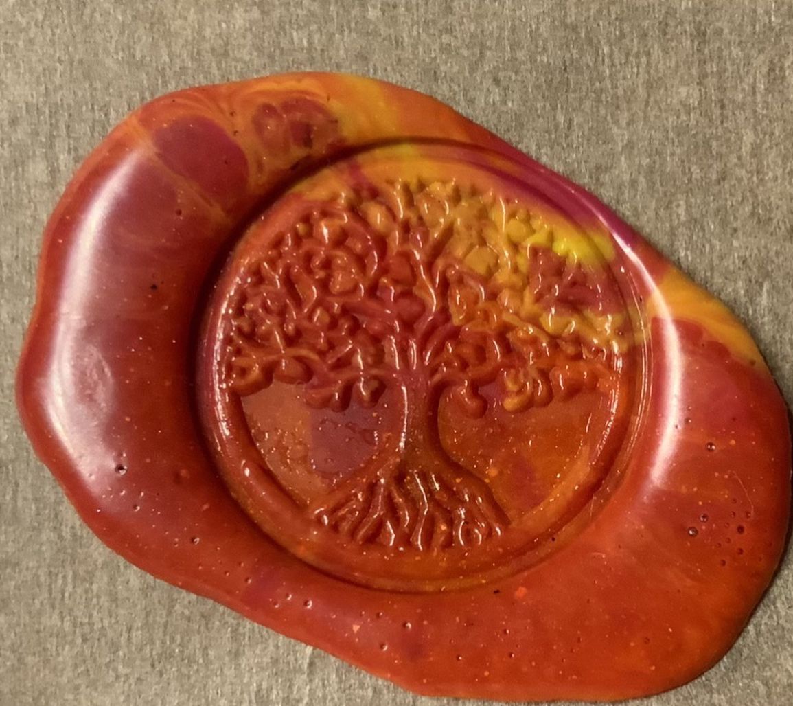 Wax Seal Sunset For Envelopes