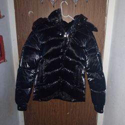 Black Moncler Puffer Jacket