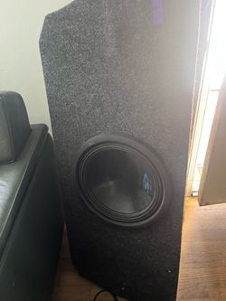 Subwoofer box