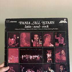 Fania All Stars – Latin-Soul Rock -Original-1974-Fania.