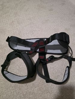 Climbing Harness Black and Gray