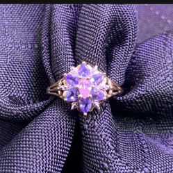 Tanzanite Ring 10 Kt