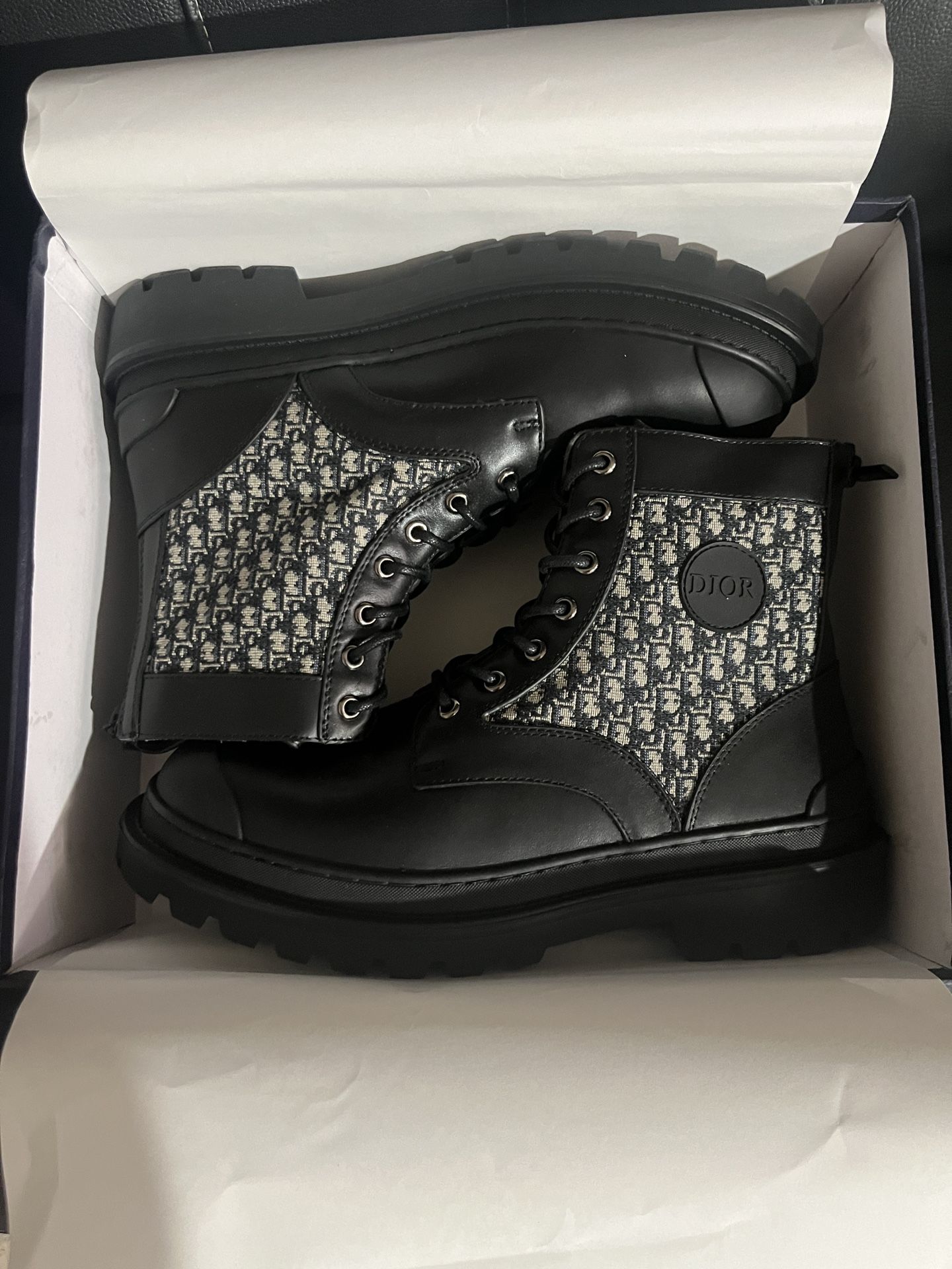 Dior Homme Explorer Ankle Boots Size 9 Brand New