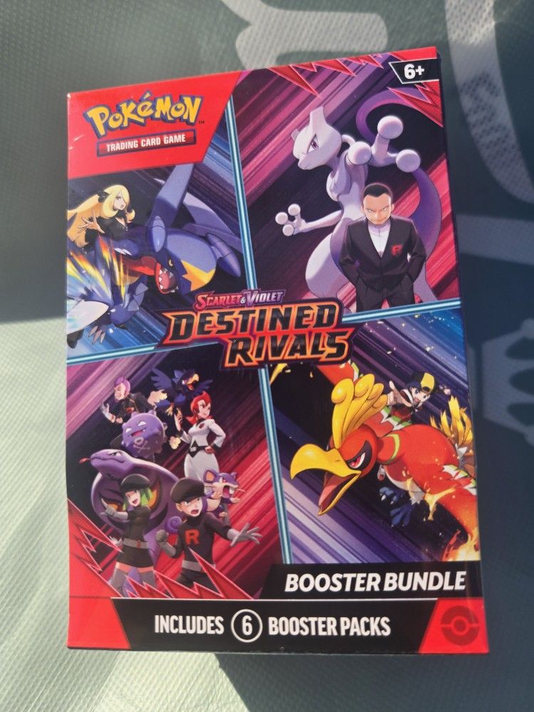 Pokemon Tcg Destined Rivals Booster Bundle - SV10