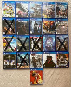 PS4 games