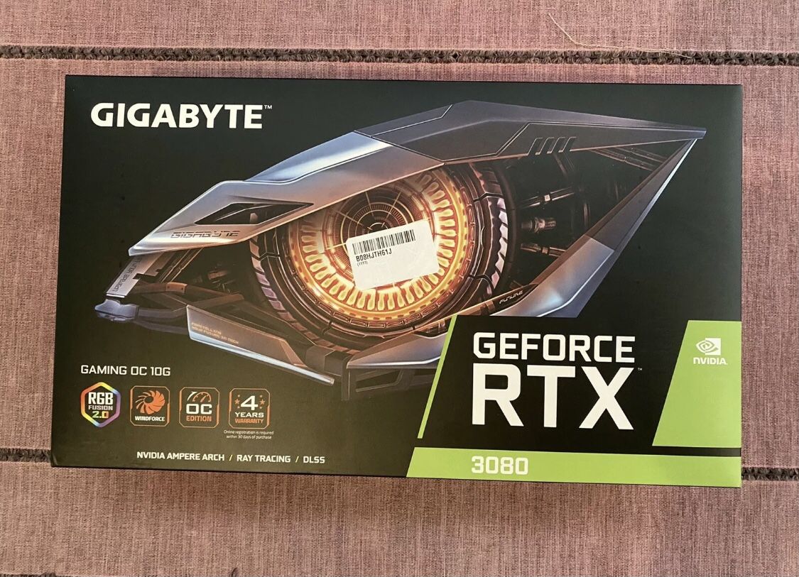 GIGABYTE GeForce RTX 3080 Gaming OC Graphics Card *NEW*