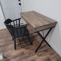 Rustic farmhouse desk